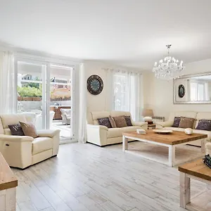 Spaces: Mediterranean Beachfront With Spacious Terrace Apartment Sitges